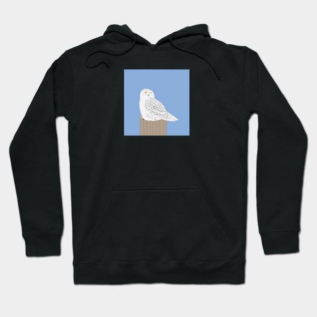 Snowy Owl Hoodie by Timberdoodlz